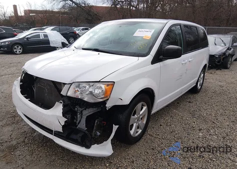 2018 Dodge Grand Caravan Se z USA, uszkodzony, nr VIN 2C4RDGBG8JR254738